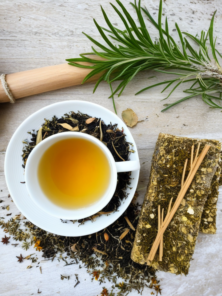 Tisane de menthe poivrée